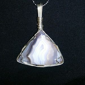 .925 silver hand wrapped cabs